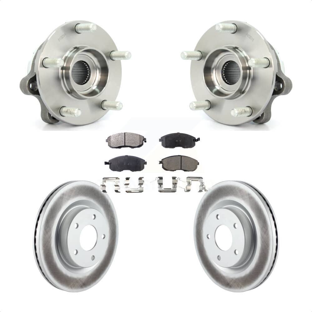 Transit Auto - KBB-103668 - Front Wheel Bearing and Hub Assembly Kits
