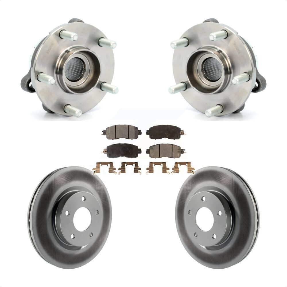 Transit Auto - KBB-103676 - Front Wheel Bearing and Hub Assembly Kits