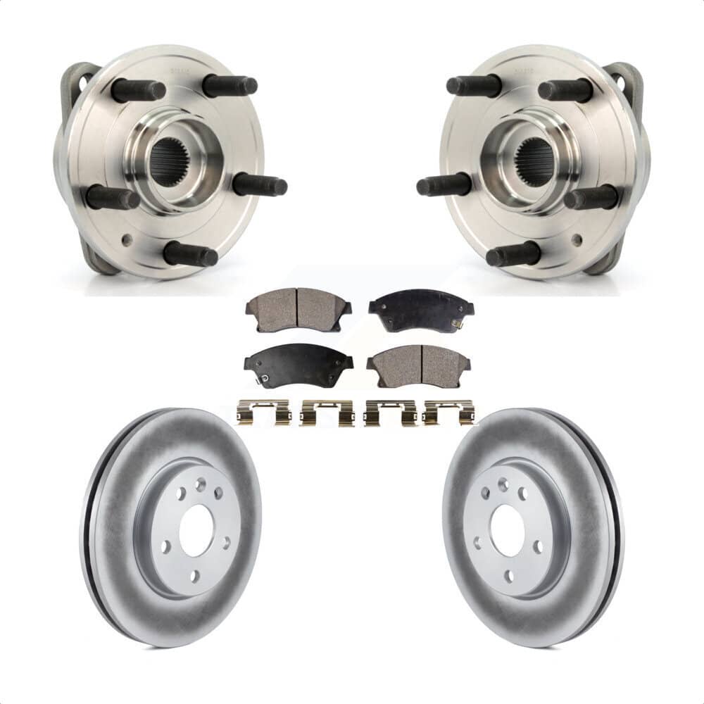 Transit Auto - KBB-103698 - Front Wheel Bearing and Hub Assembly Kits