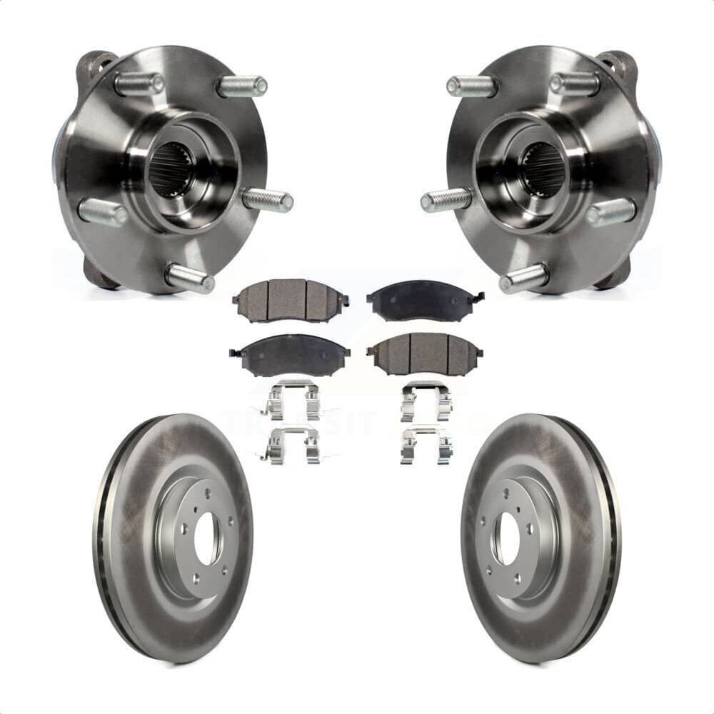 Transit Auto - KBB-103726 - Front Wheel Bearing and Hub Assembly Kits