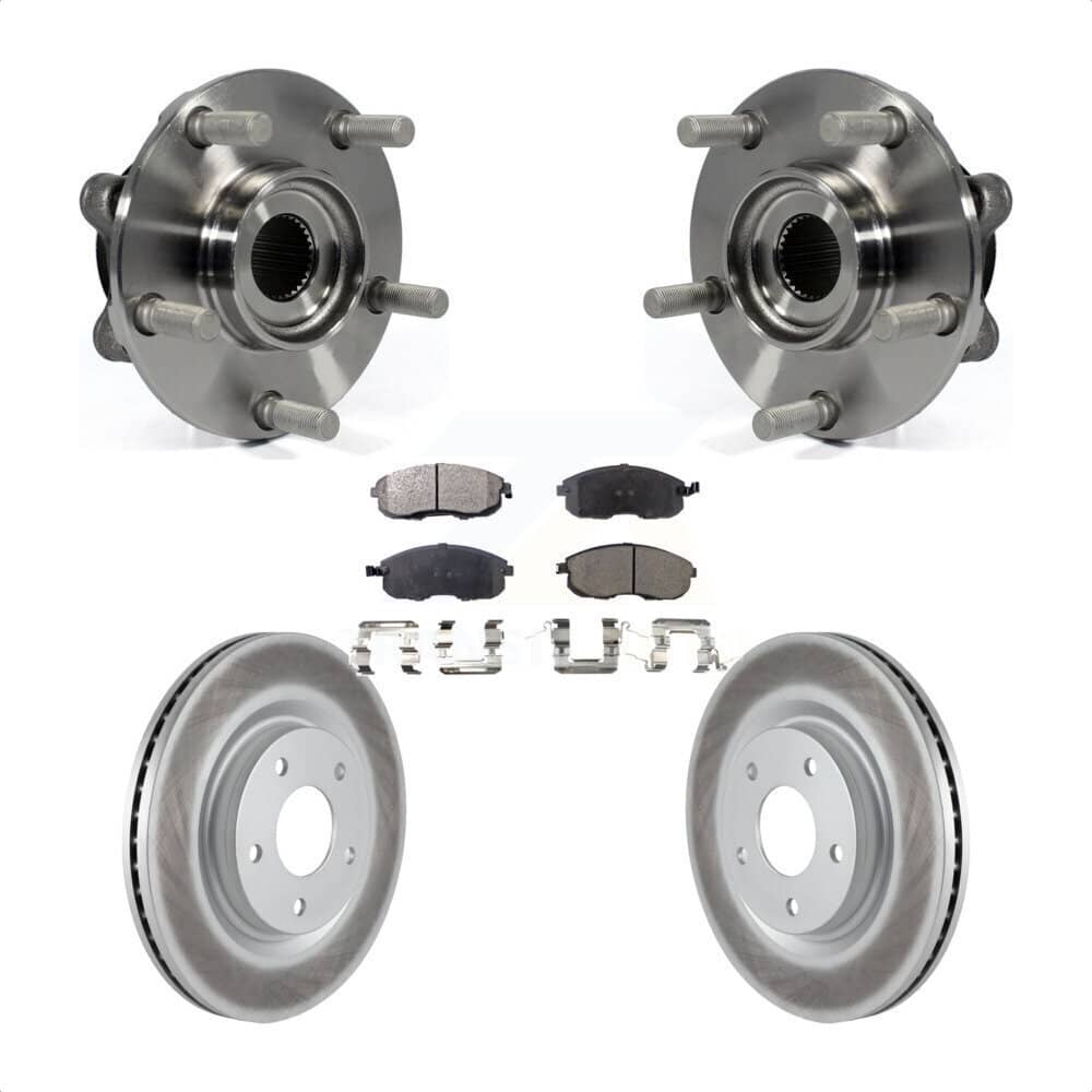 Transit Auto - KBB-103730 - Front Wheel Bearing and Hub Assembly Kits
