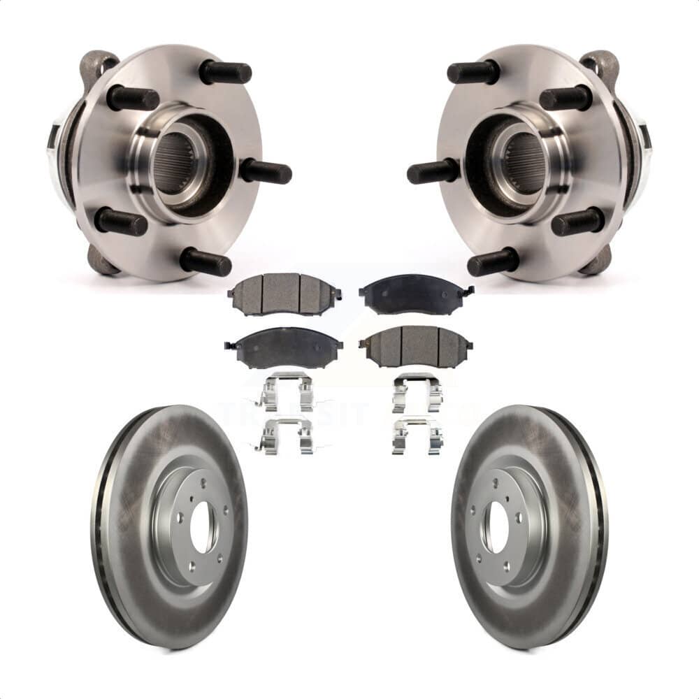 Transit Auto - KBB-103733 - Front Wheel Bearing and Hub Assembly Kits