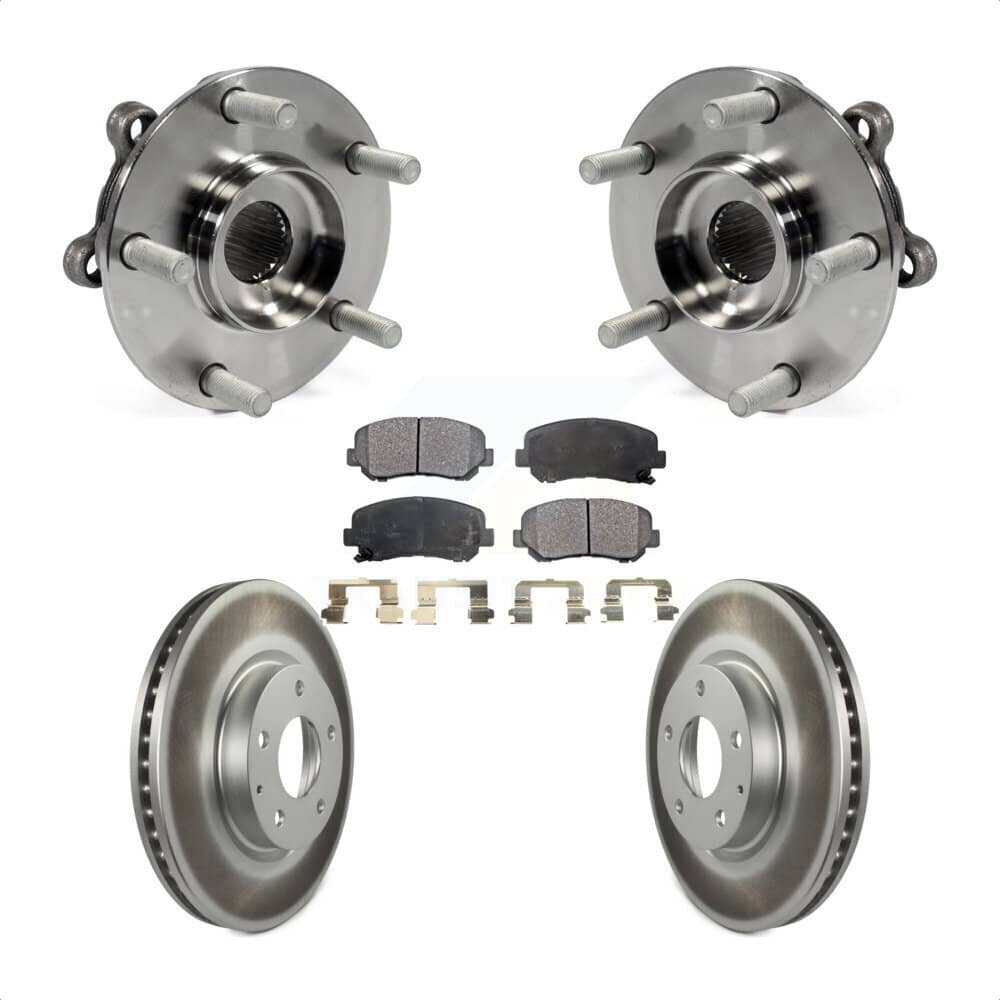 Transit Auto - KBB-103737 - Front Wheel Bearing and Hub Assembly Kits
