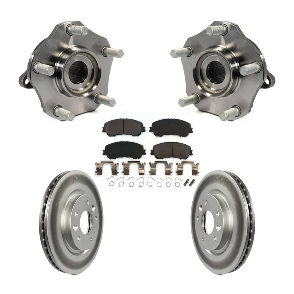 Transit Auto - KBB-103749 - Front Wheel Bearing and Hub Assembly Kits