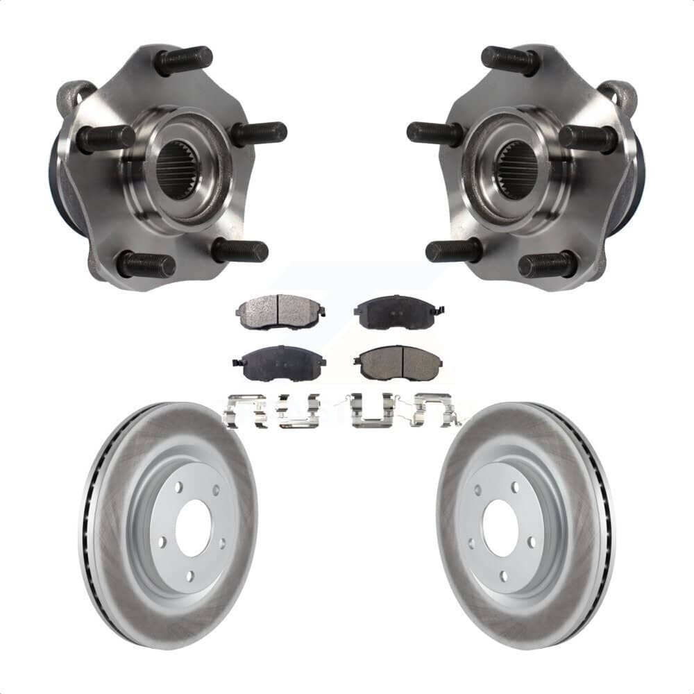 Transit Auto - KBB-103752 - Front Wheel Bearing and Hub Assembly Kits