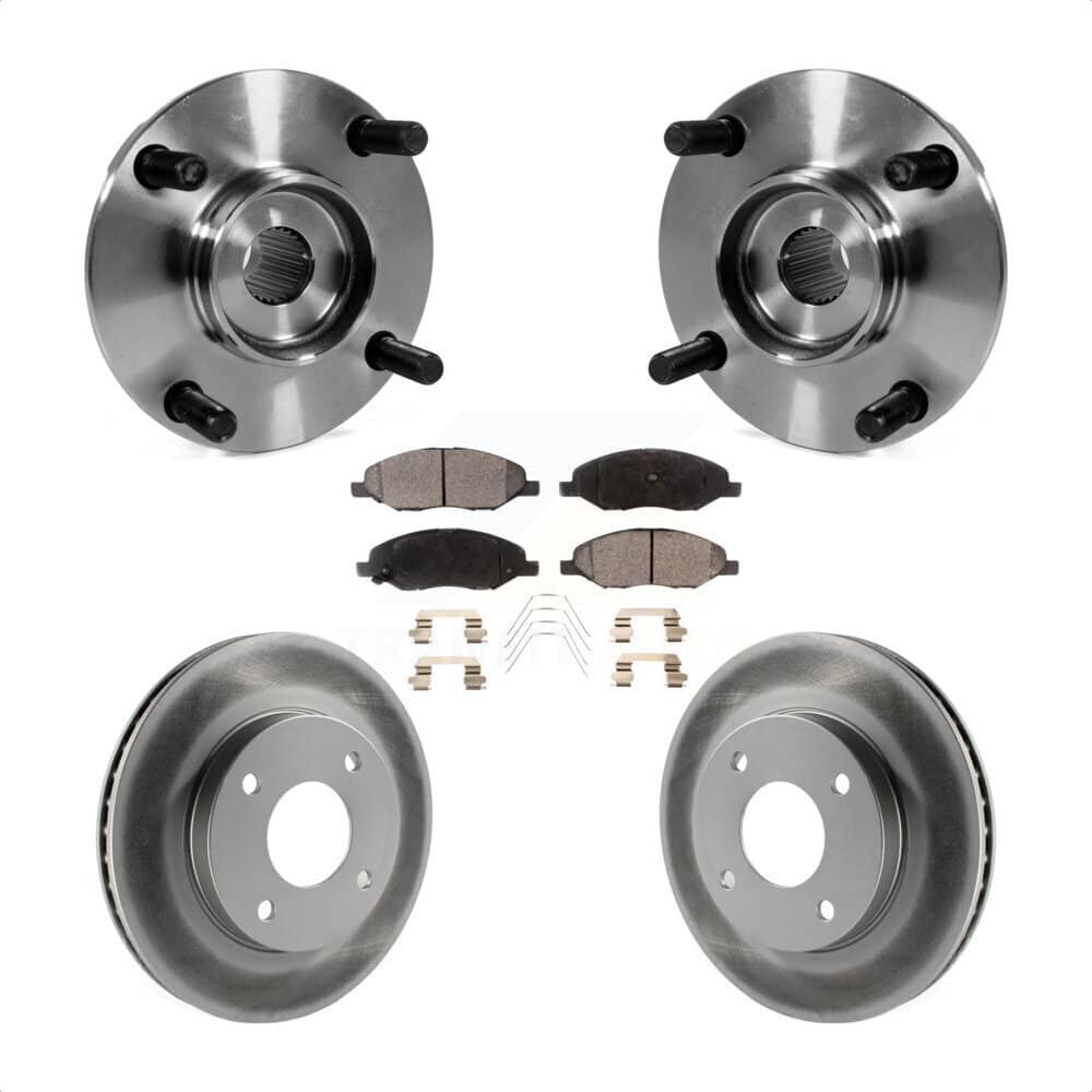 Transit Auto - KBB-103761 - Front Wheel Bearing and Hub Assembly Kits