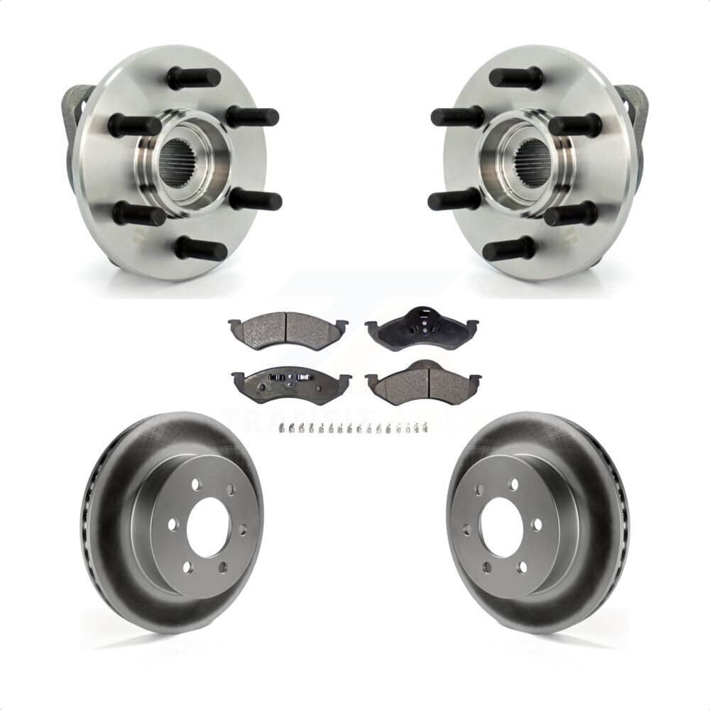 Transit Auto - KBB-103774 - Front Wheel Bearing and Hub Assembly Kits