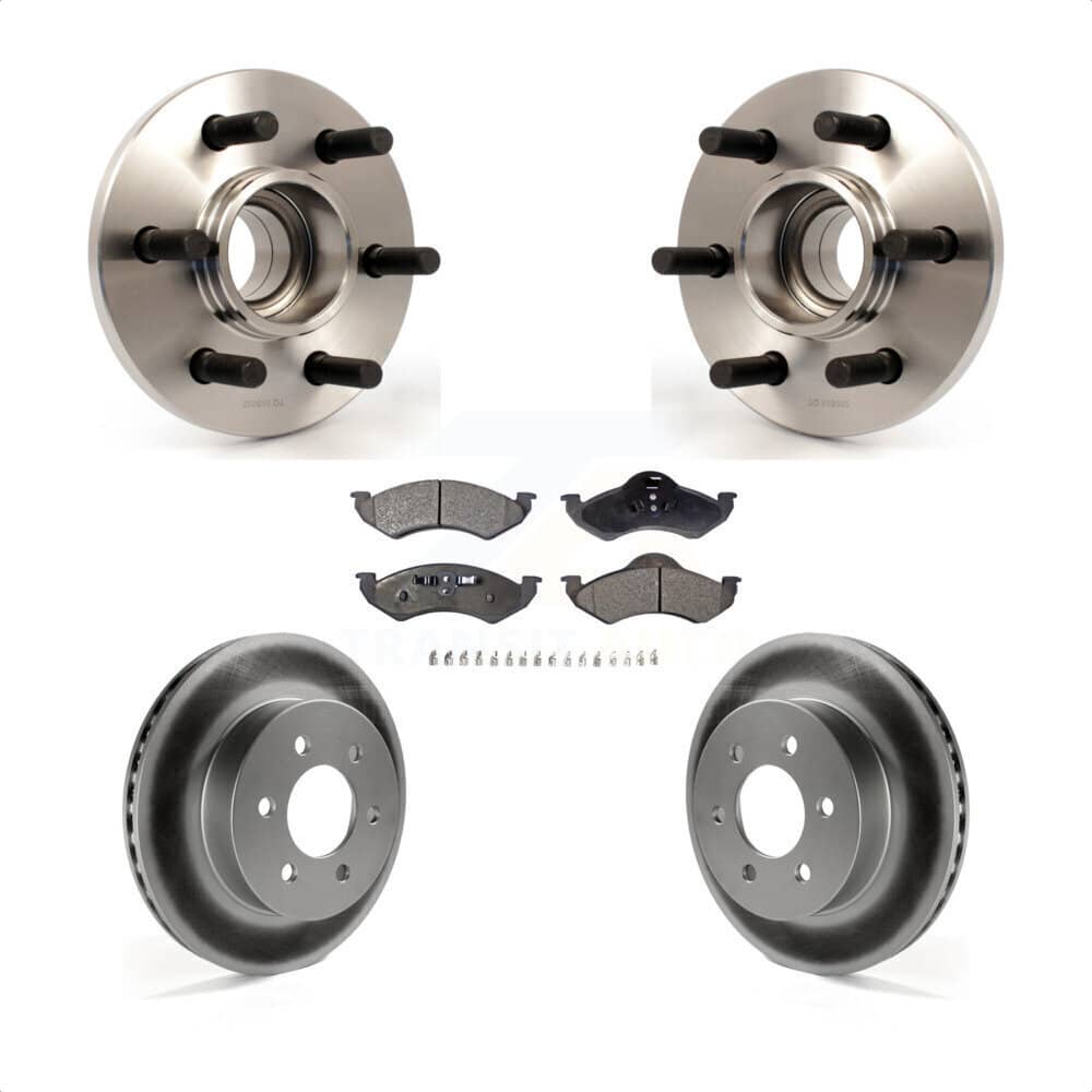Transit Auto - KBB-103784 - Front Wheel Bearing and Hub Assembly Kits