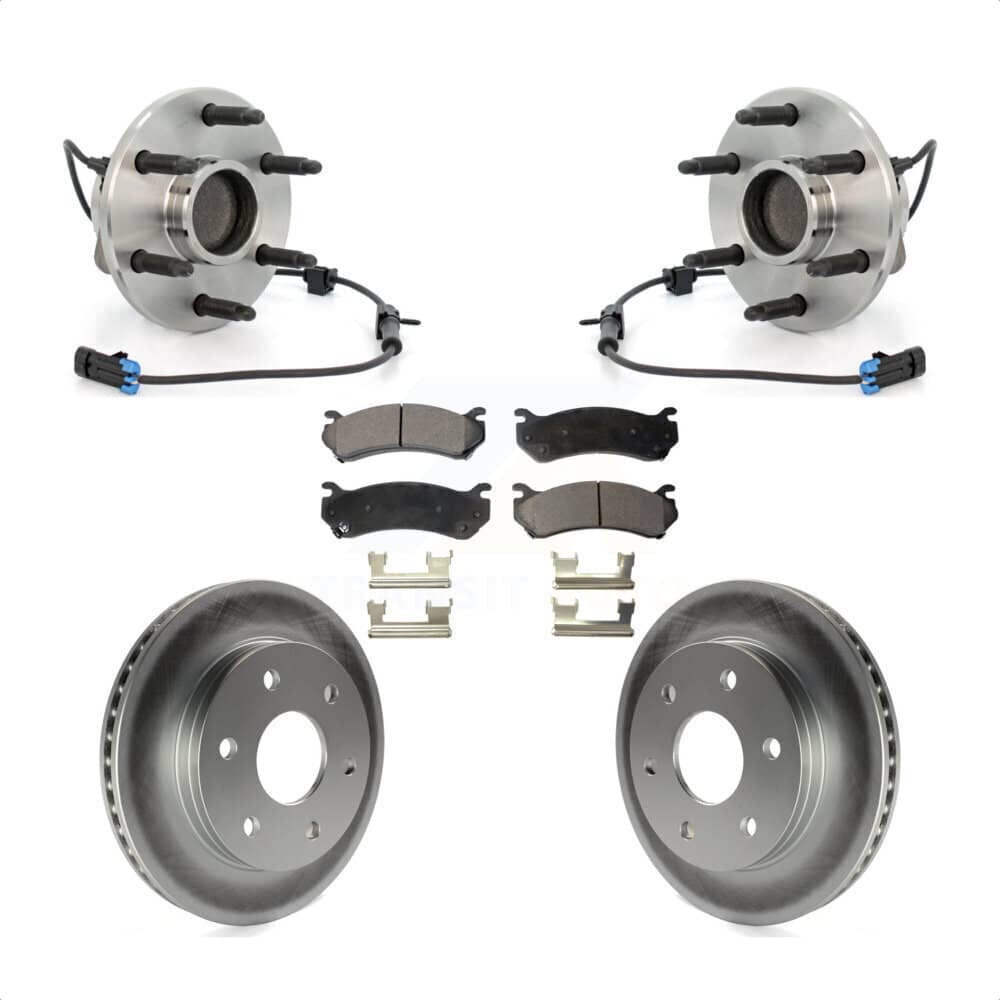 Transit Auto - KBB-103792 - Front Wheel Bearing and Hub Assembly Kits