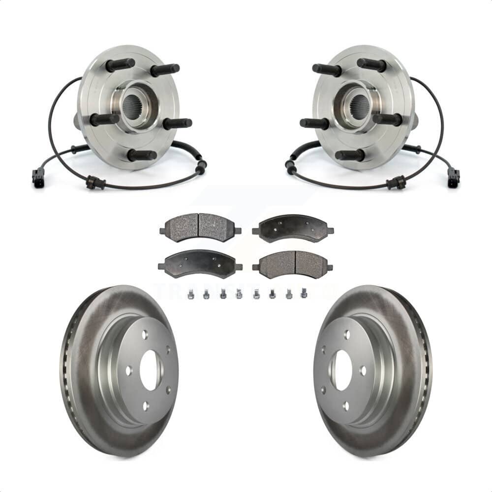Transit Auto - KBB-103872 - Front Wheel Bearing and Hub Assembly Kits