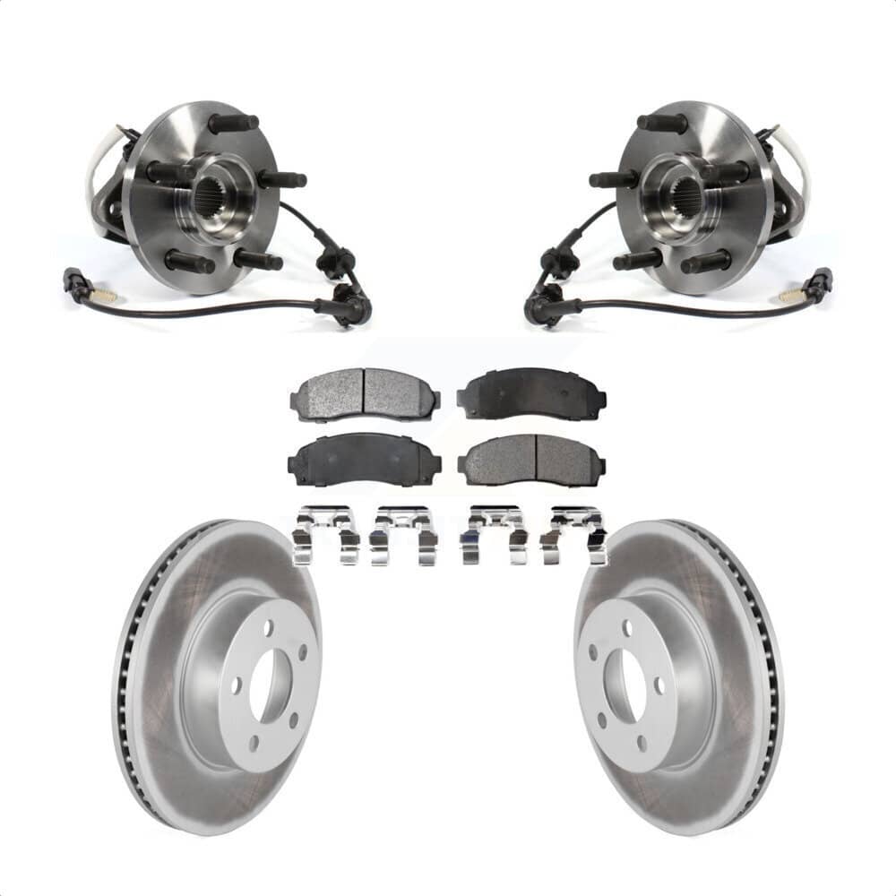 Transit Auto - KBB-103873 - Front Wheel Bearing and Hub Assembly Kits