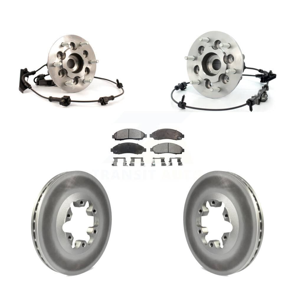 Transit Auto - KBB-103929 - Front Wheel Bearing and Hub Assembly Kits