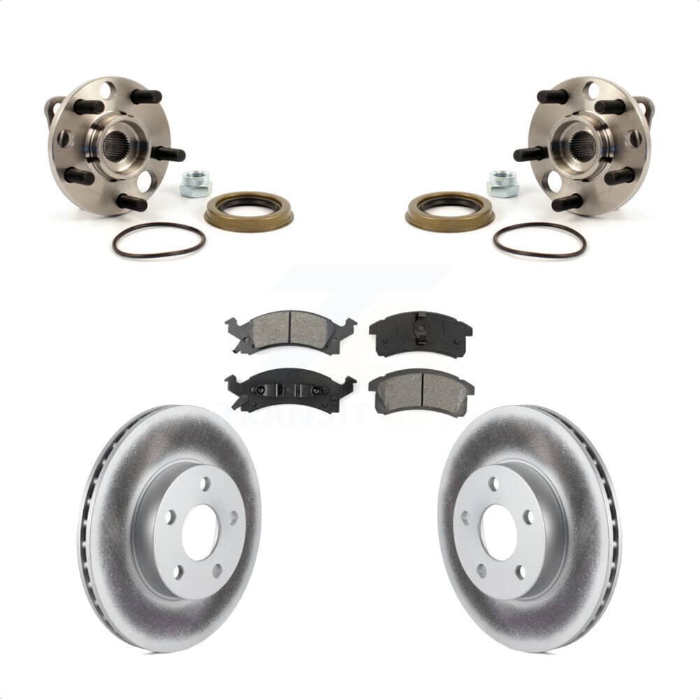 Transit Auto - KBB-103945 - Front Wheel Bearing and Hub Assembly Kits