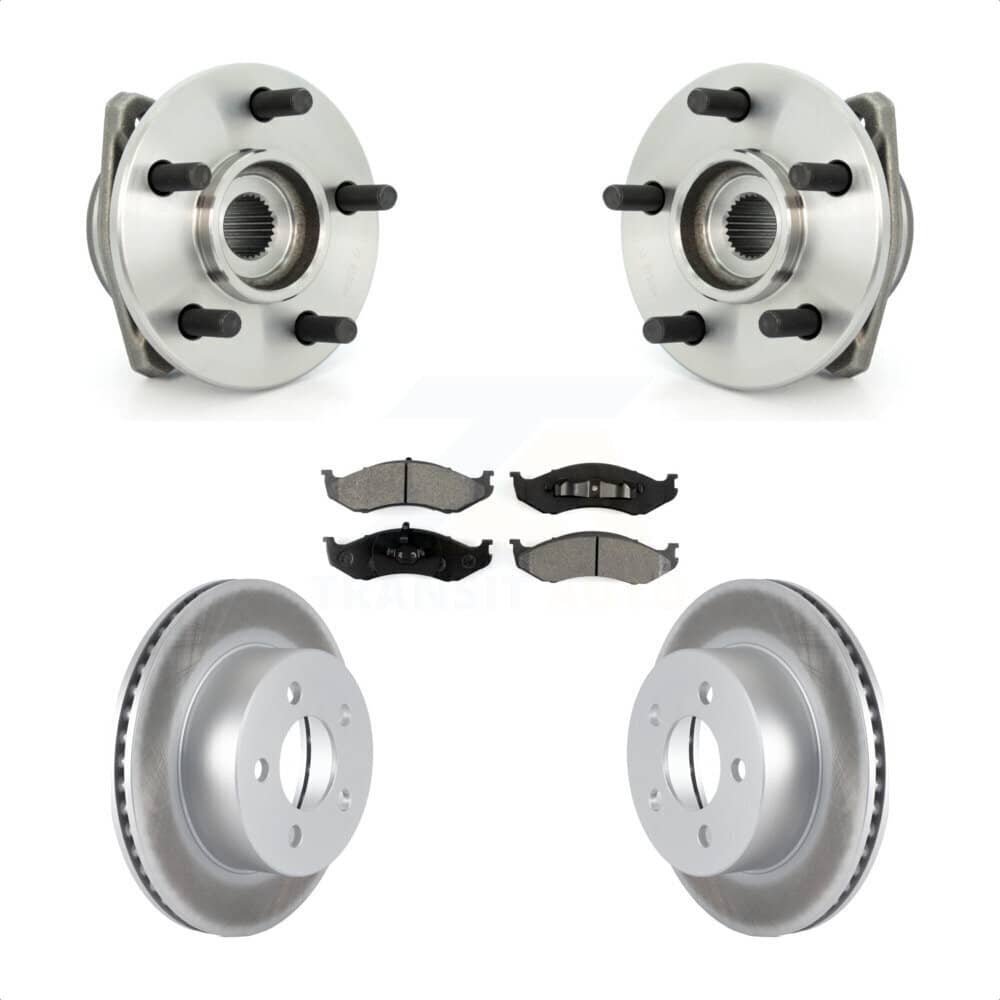 Transit Auto - KBB-103948 - Front Wheel Bearing and Hub Assembly Kits