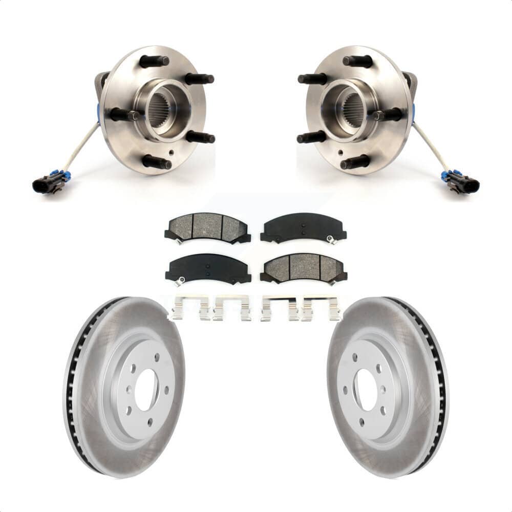 Transit Auto - KBB-103968 - Front Wheel Bearing and Hub Assembly Kits