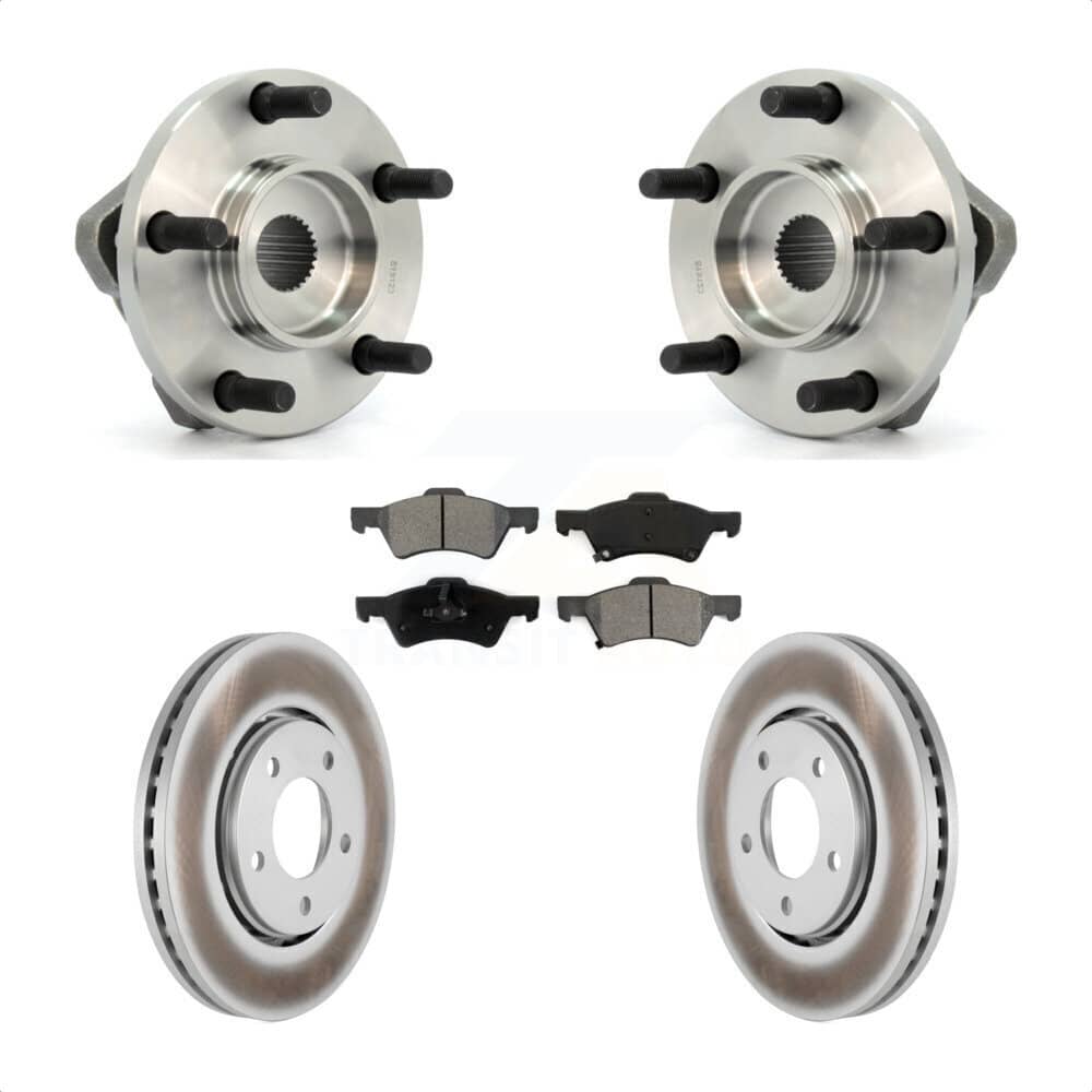Transit Auto - KBB-103971 - Front Wheel Bearing and Hub Assembly Kits