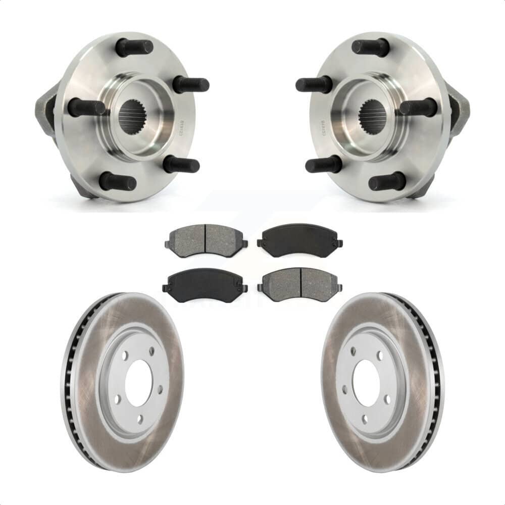 Transit Auto - KBB-103972 - Front Wheel Bearing and Hub Assembly Kits