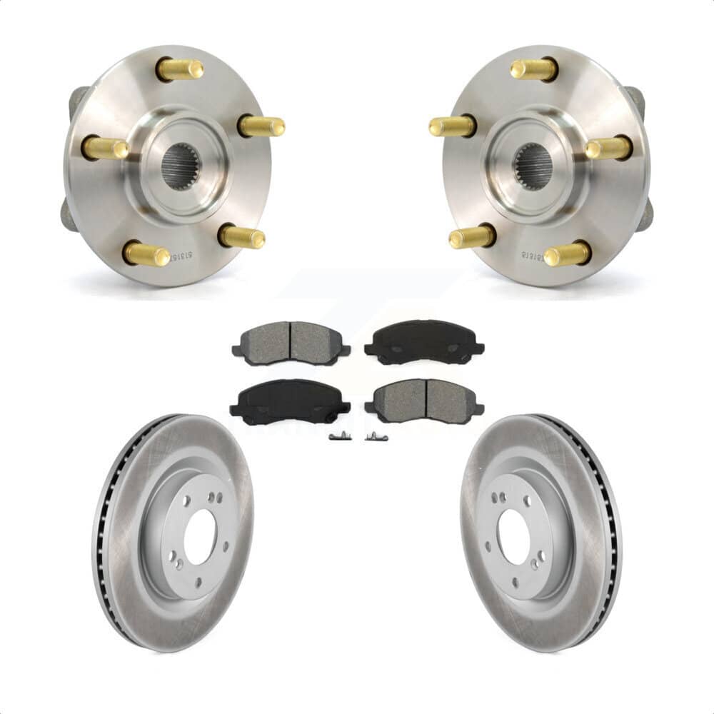 Transit Auto - KBB-103982 - Front Wheel Bearing and Hub Assembly Kits
