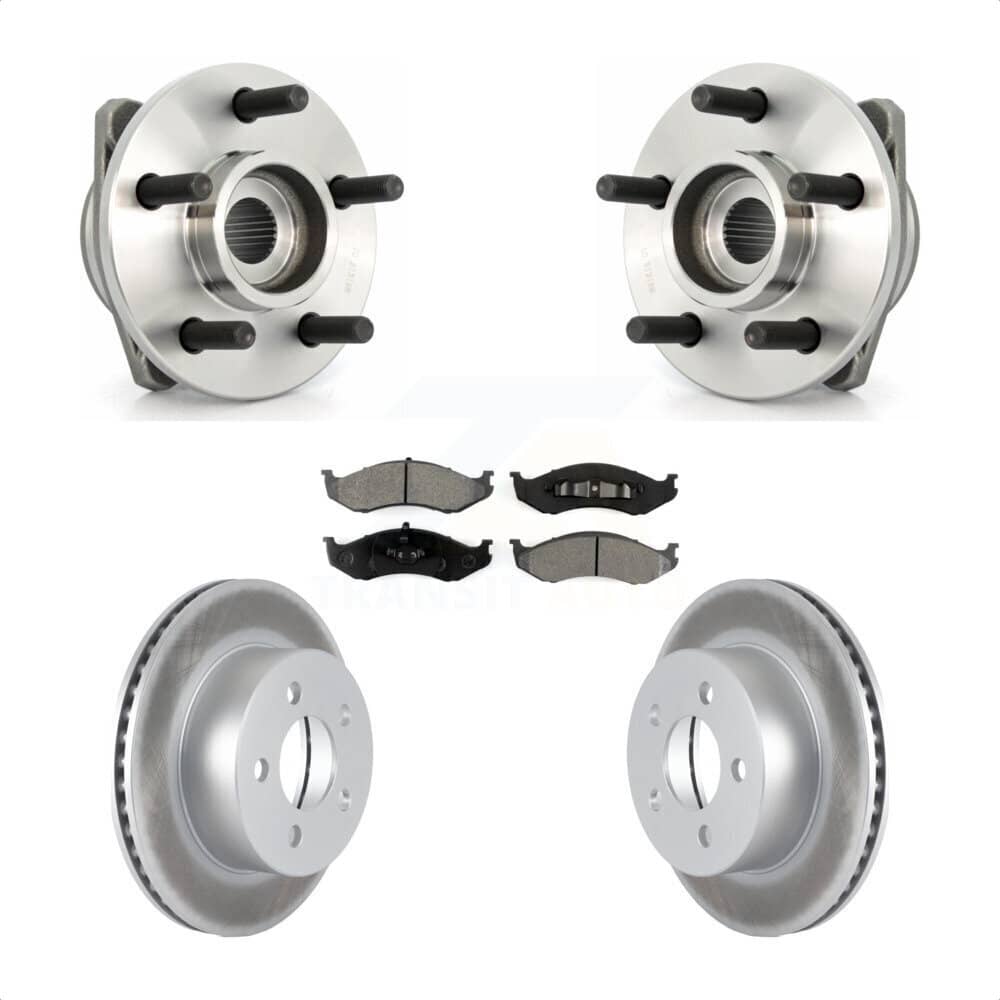 Transit Auto - KBB-103983 - Front Wheel Bearing and Hub Assembly Kits