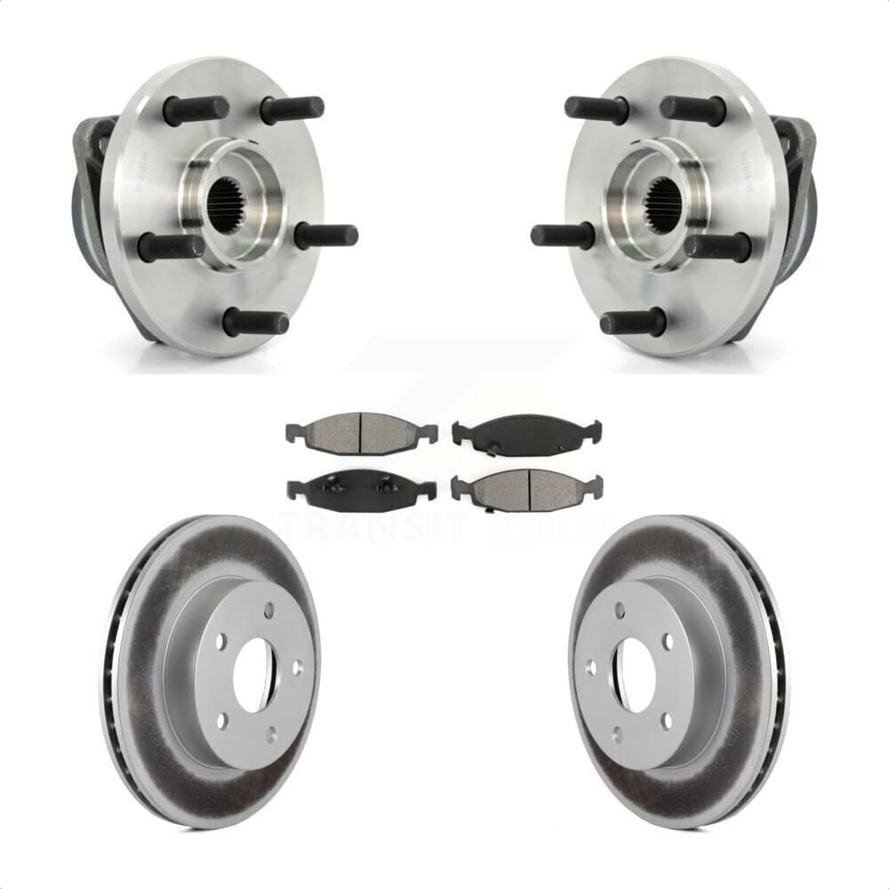 Transit Auto - KBB-103984 - Front Wheel Bearing and Hub Assembly Kits