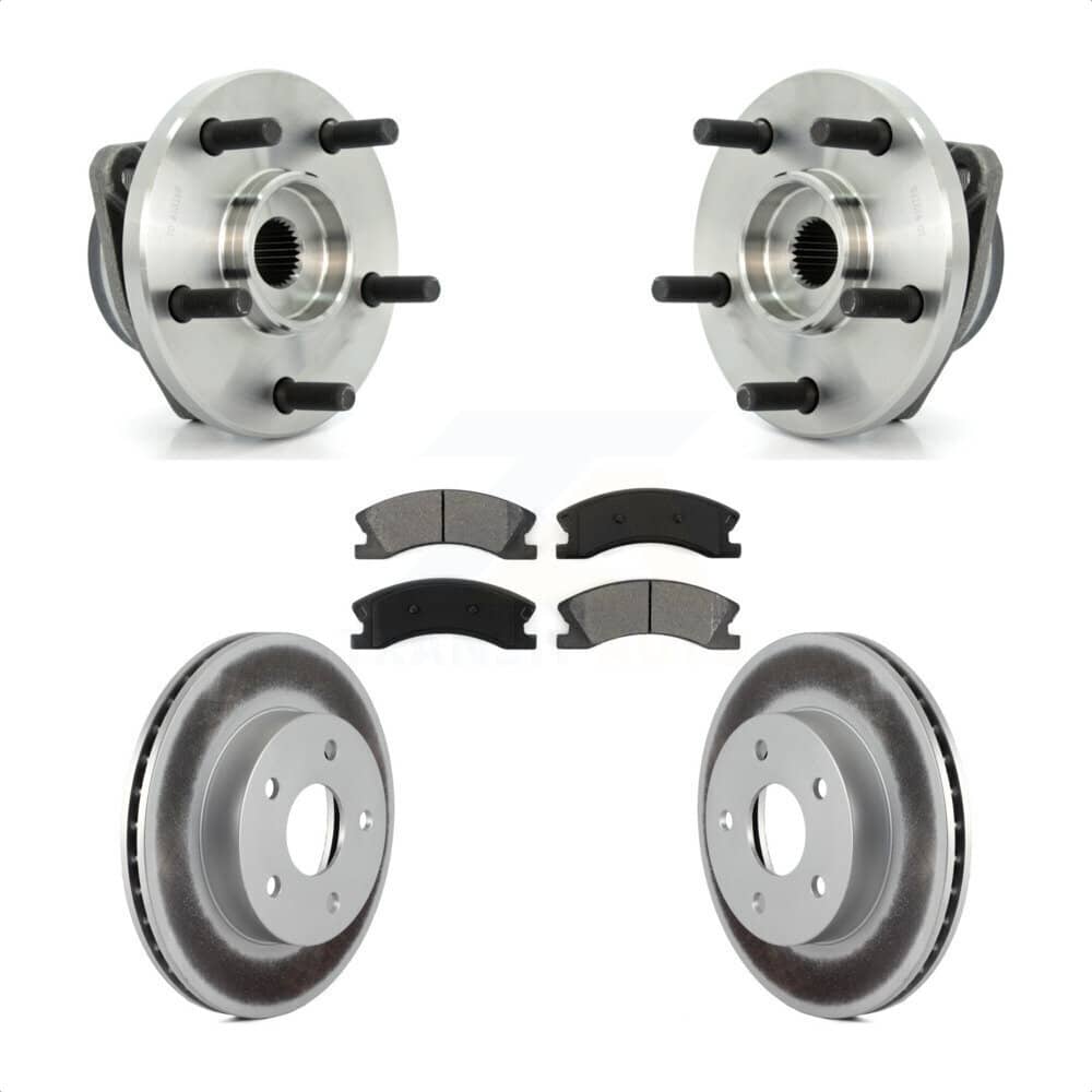 Transit Auto - KBB-103985 - Front Wheel Bearing and Hub Assembly Kits
