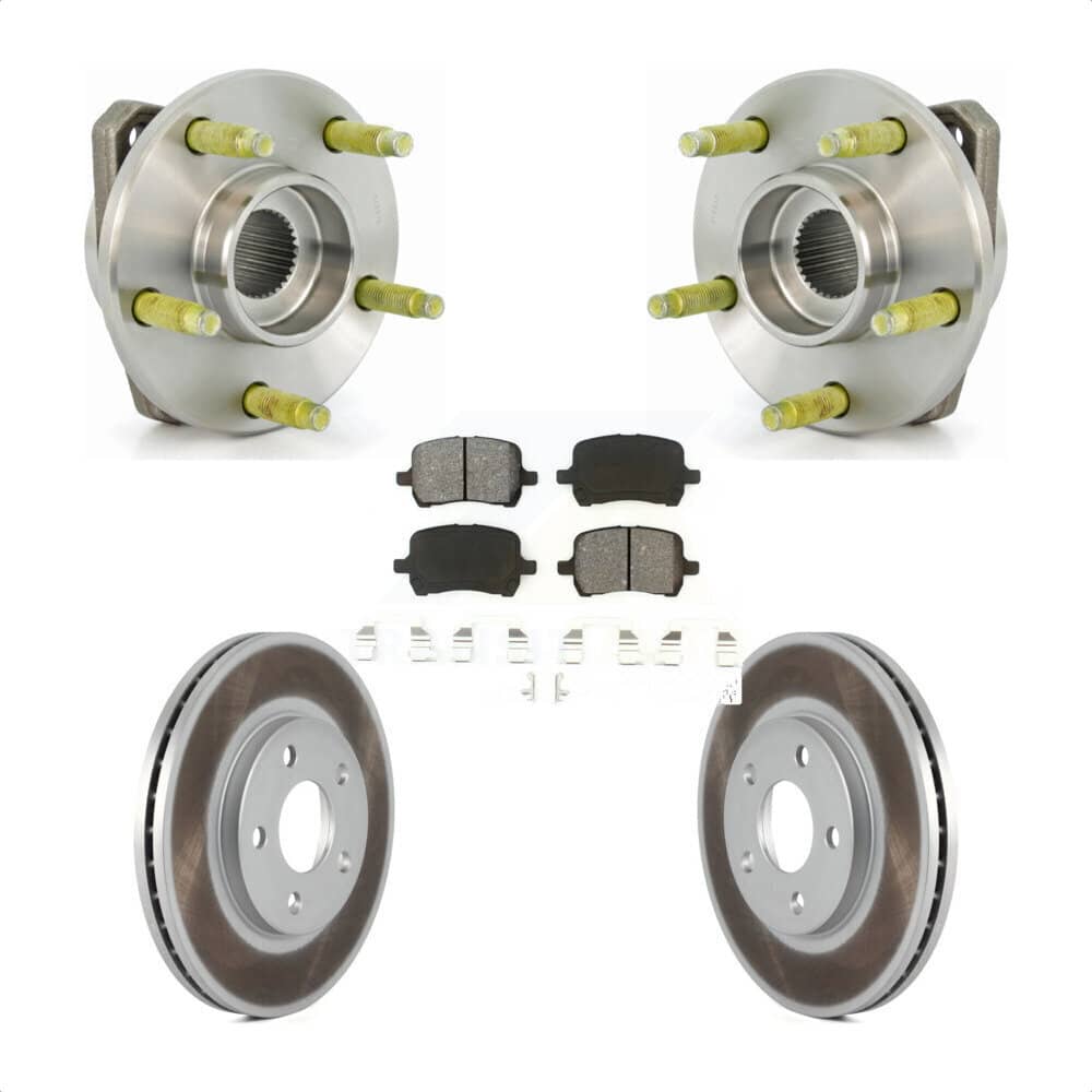 Transit Auto - KBB-104034 - Front Wheel Bearing and Hub Assembly Kits