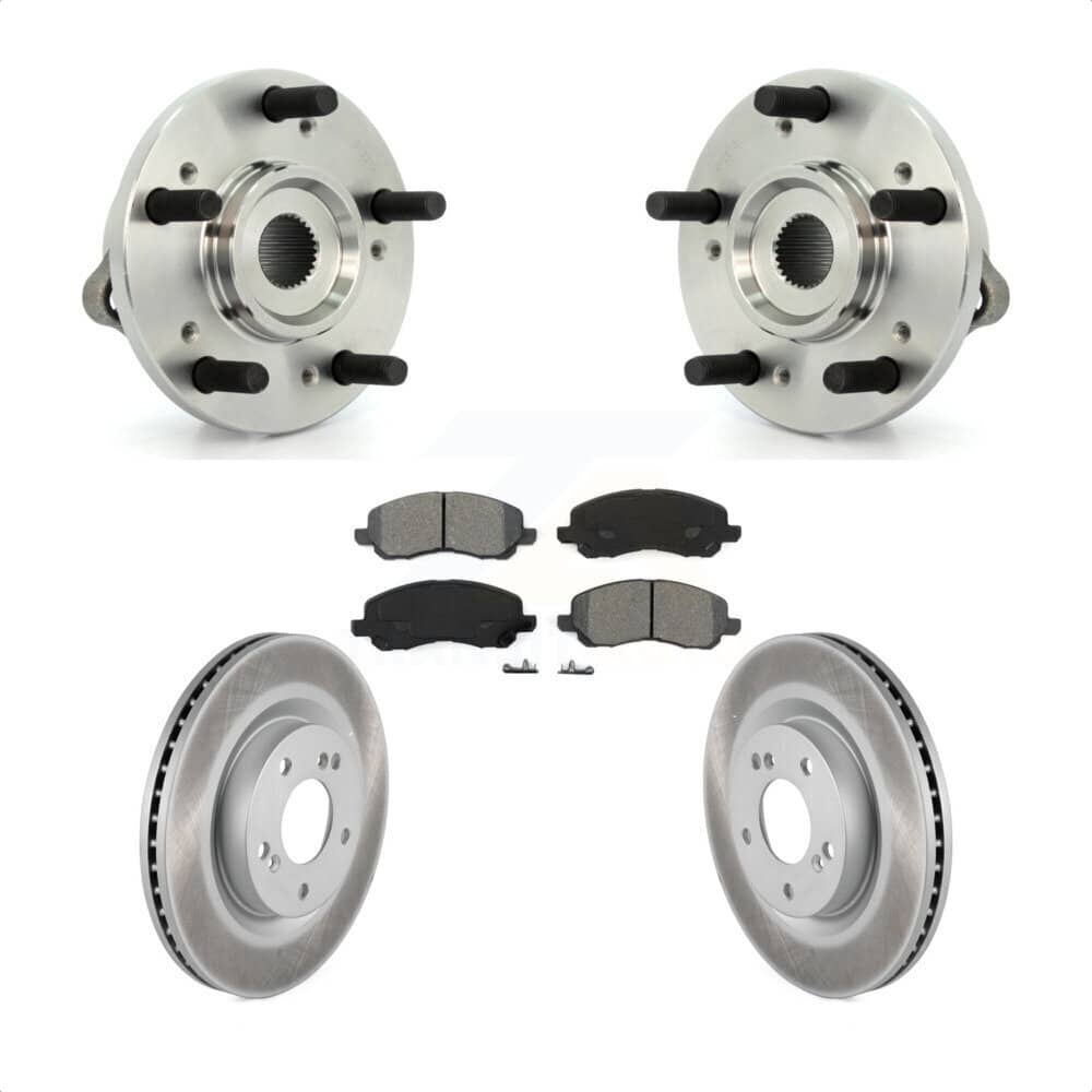 Transit Auto - KBB-104037 - Front Wheel Bearing and Hub Assembly Kits