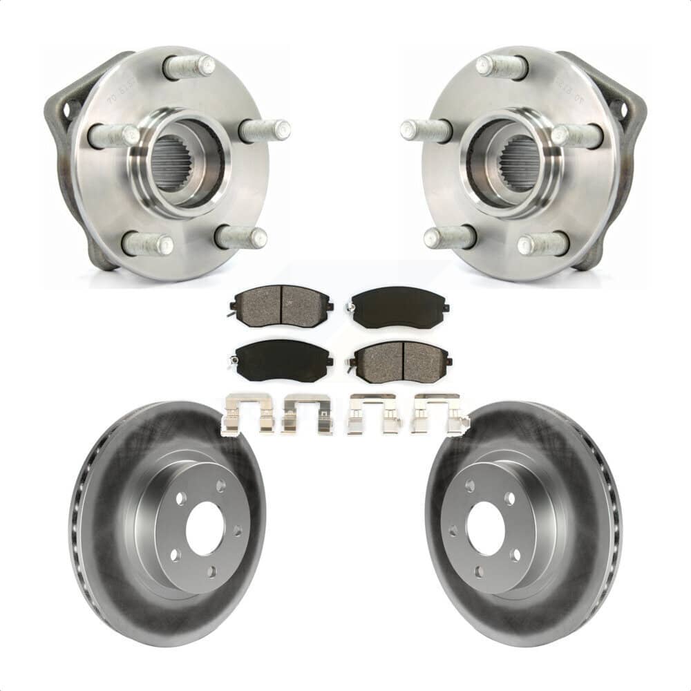 Transit Auto - KBB-104038 - Front Wheel Bearing and Hub Assembly Kits
