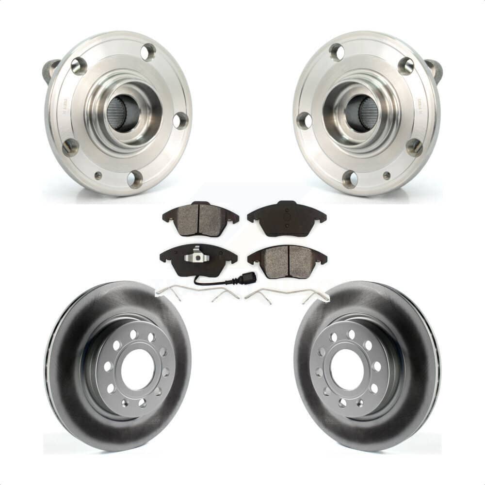 Transit Auto - KBB-104075 - Front Wheel Bearing and Hub Assembly Kits
