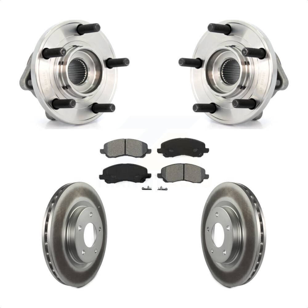 Transit Auto - KBB-104098 - Front Wheel Bearing and Hub Assembly Kits