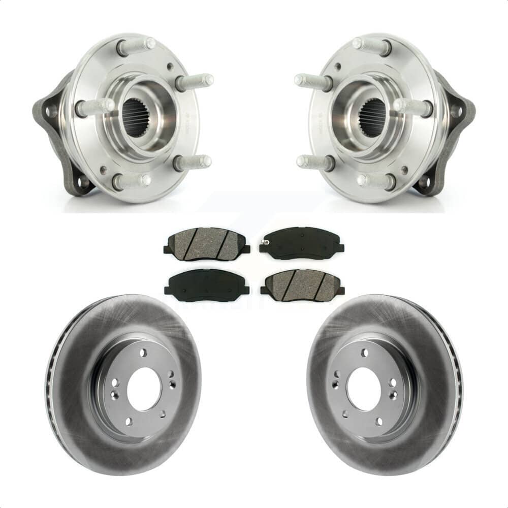 Transit Auto - KBB-104103 - Front Wheel Bearing and Hub Assembly Kits