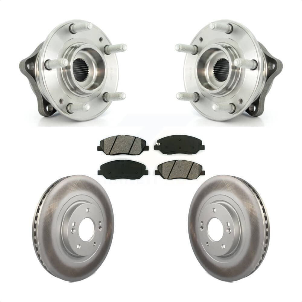 Transit Auto - KBB-104106 - Front Wheel Bearing and Hub Assembly Kits