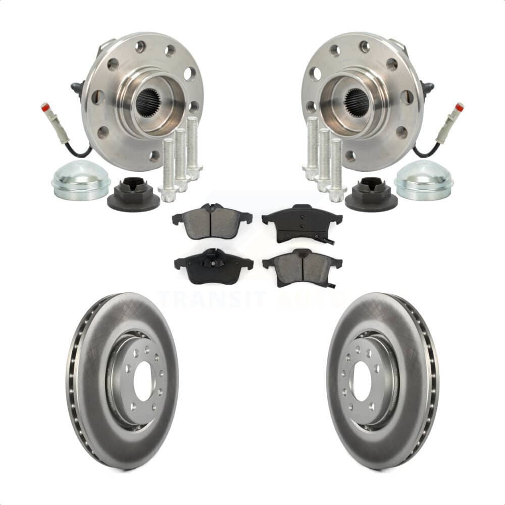 Transit Auto - KBB-104133 - Front Wheel Bearing and Hub Assembly Kits
