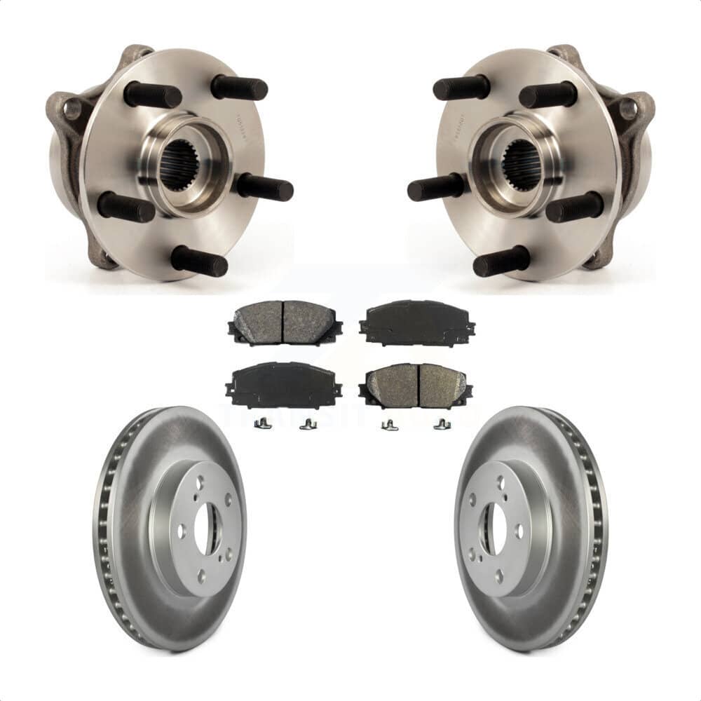 Transit Auto - KBB-104137 - Front Wheel Bearing and Hub Assembly Kits