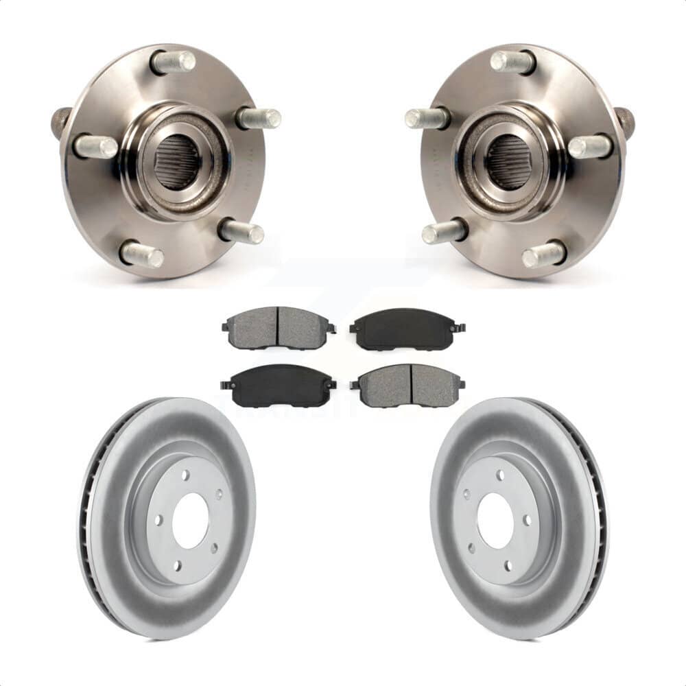 Transit Auto - KBB-104158 - Front Wheel Bearing and Hub Assembly Kits