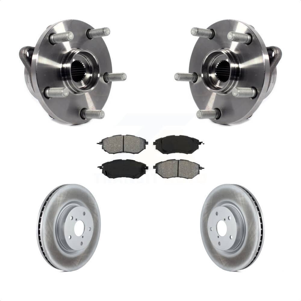 Transit Auto - KBB-104163 - Front Wheel Bearing and Hub Assembly Kits