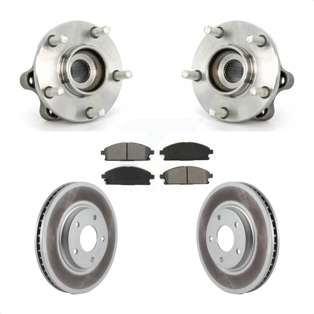 Transit Auto - KBB-104174 - Front Wheel Bearing and Hub Assembly Kits