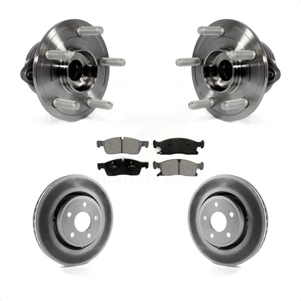 Transit Auto - KBB-104184 - Front Wheel Bearing and Hub Assembly Kits