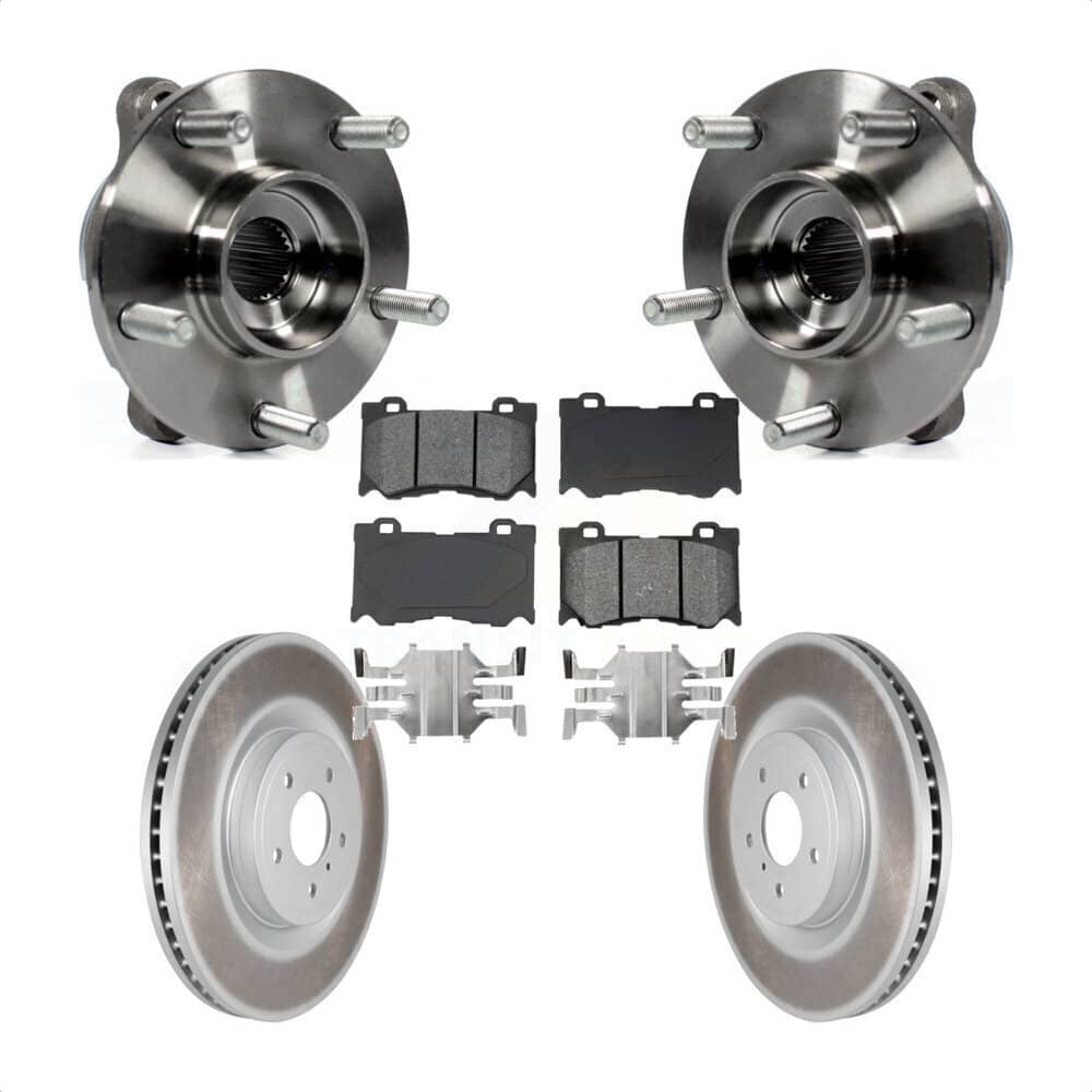 Transit Auto - KBB-104208 - Front Wheel Bearing and Hub Assembly Kits