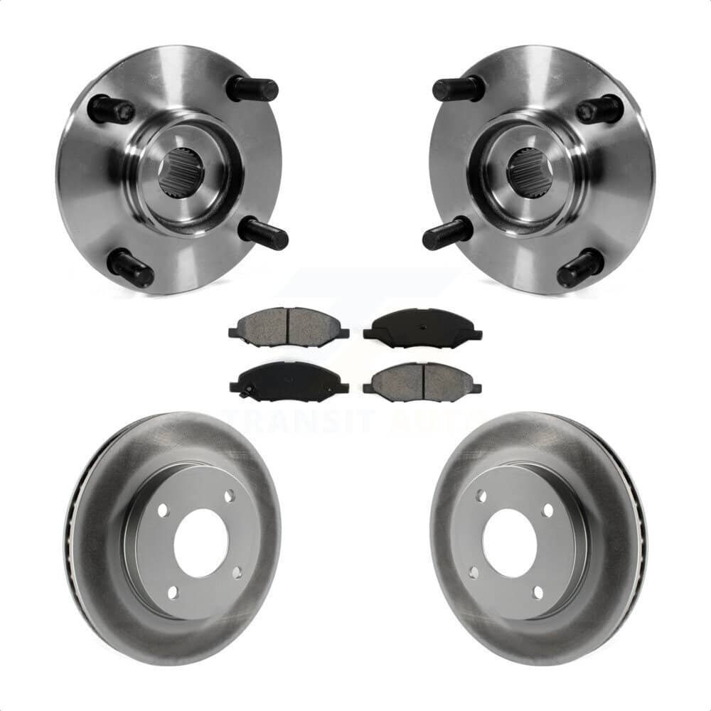 Transit Auto - KBB-104240 - Front Wheel Bearing and Hub Assembly Kits