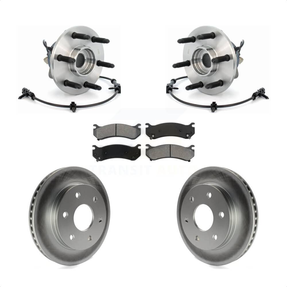 Transit Auto - KBB-104267 - Front Wheel Bearing and Hub Assembly Kits