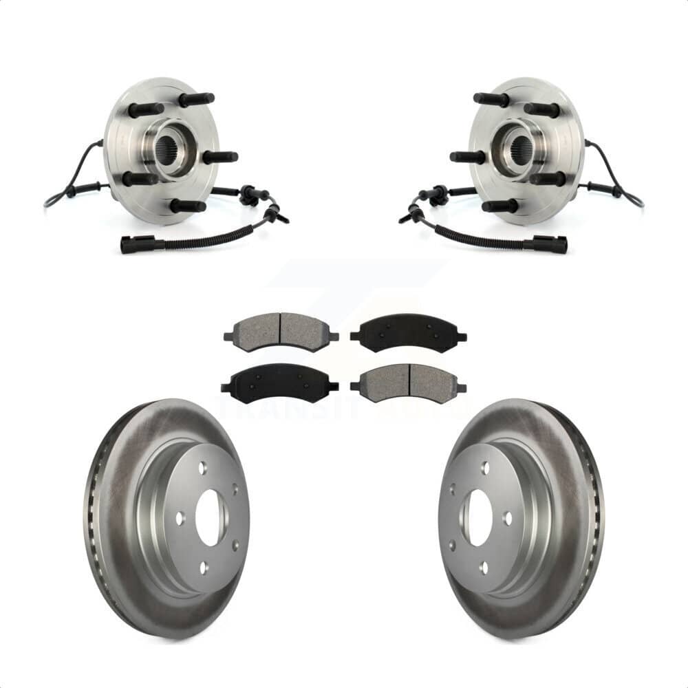 Transit Auto - KBB-104340 - Front Wheel Bearing and Hub Assembly Kits
