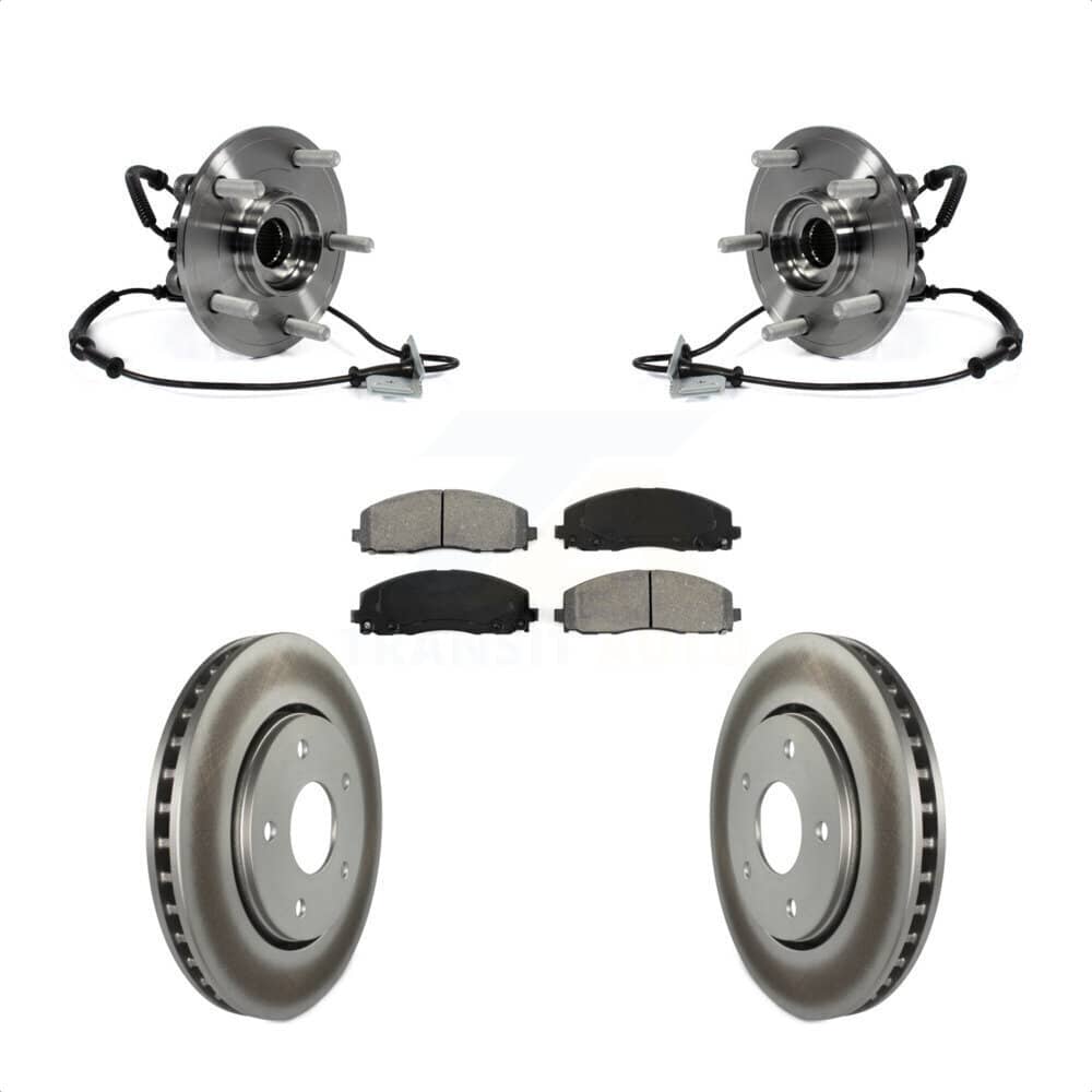Transit Auto - KBB-104369 - Front Wheel Bearing and Hub Assembly Kits