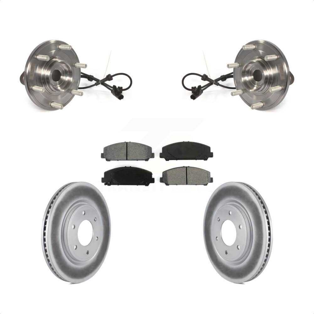 Transit Auto - KBB-104375 - Front Wheel Bearing and Hub Assembly Kits