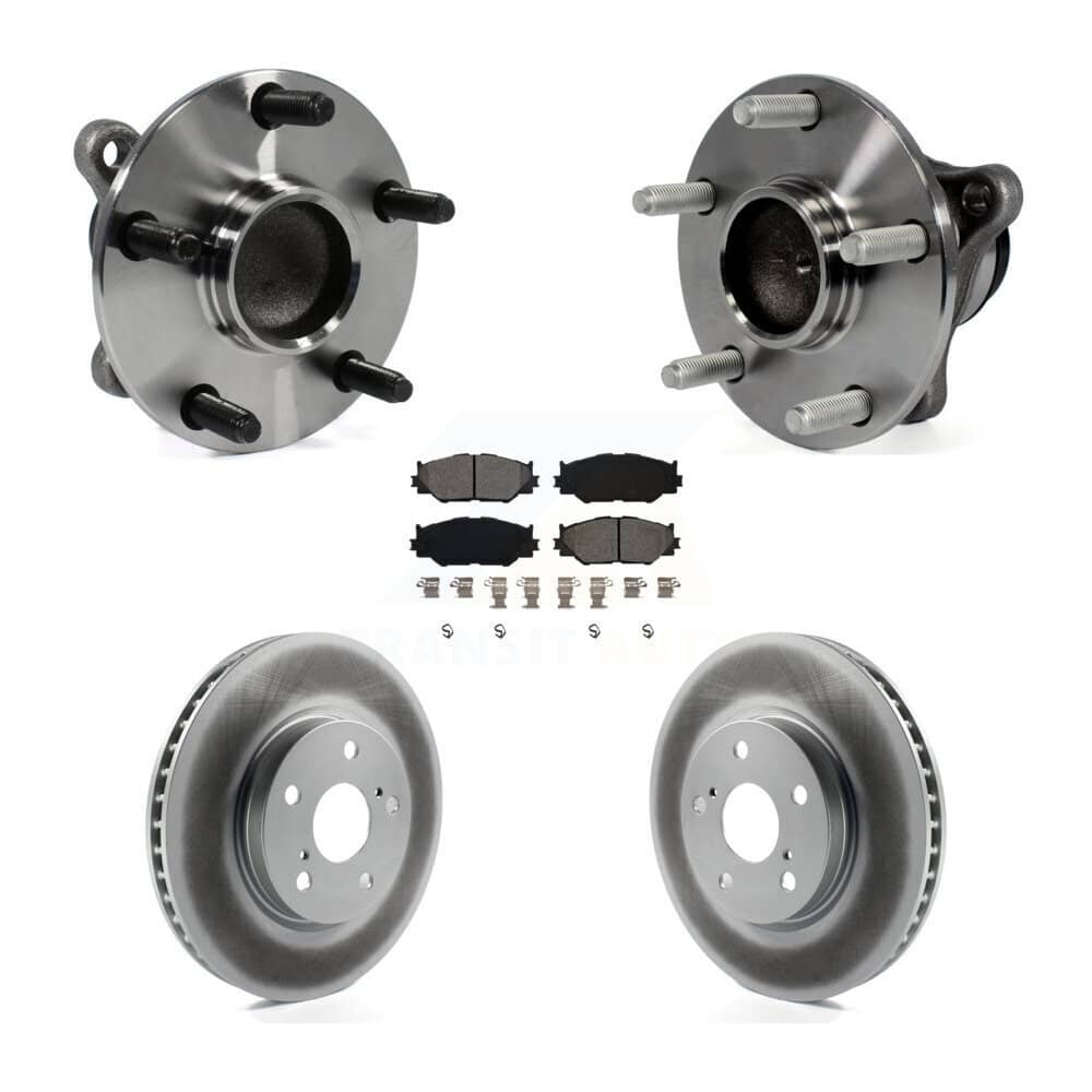 Transit Auto - KBB-104386 - Front Wheel Bearing and Hub Assembly Kits