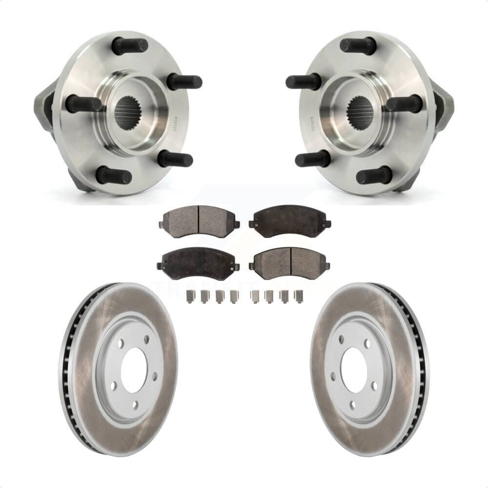 Transit Auto - KBB-104452 - Front Wheel Bearing and Hub Assembly Kits