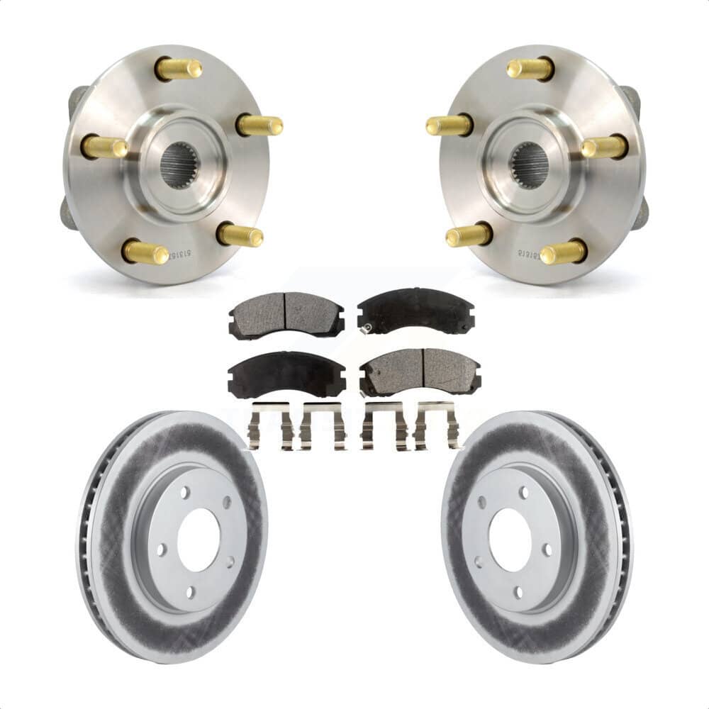 Transit Auto - KBB-104461 - Front Wheel Bearing and Hub Assembly Kits