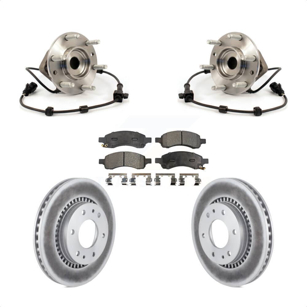 Transit Auto - KBB-104477 - Front Wheel Bearing and Hub Assembly Kits
