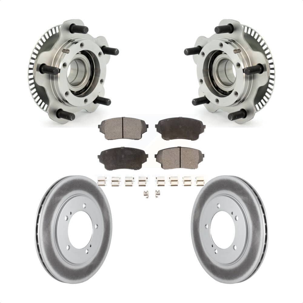 Transit Auto - KBB-104483 - Front Wheel Bearing and Hub Assembly Kits