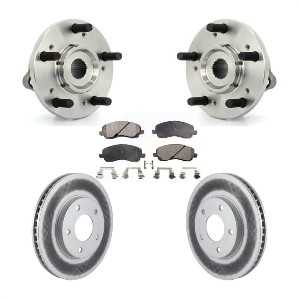 Transit Auto - KBB-104515 - Front Wheel Bearing and Hub Assembly Kits